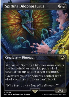 Spitting Dilophosaurus