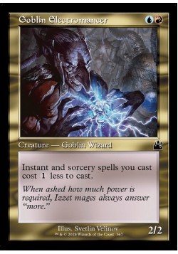 Goblin Electromancer