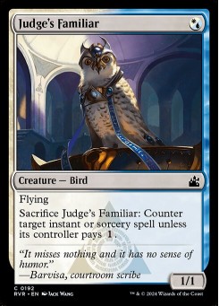 Judge's Familiar