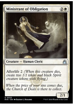 Ministrant of Obligation