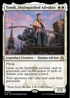Tomik, Distinguished Advokist