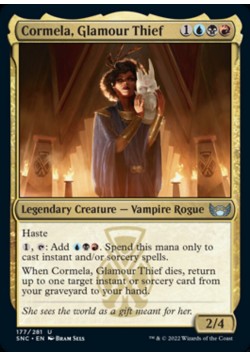 Cormela, Glamour Thief