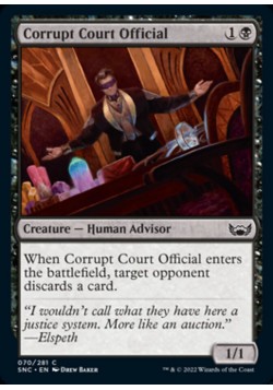 Corrupt Court Official