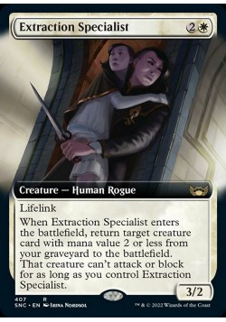 Extraction Specialist