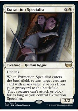 Extraction Specialist