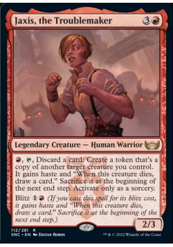 Jaxis, the Troublemaker