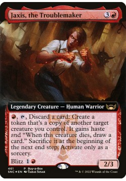 Jaxis, the Troublemaker
