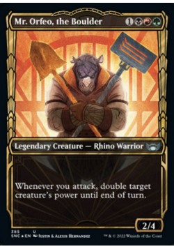 Mr. Orfeo, the Boulder