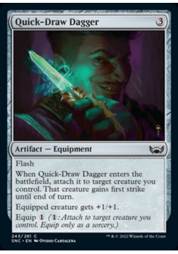 Quick-Draw Dagger