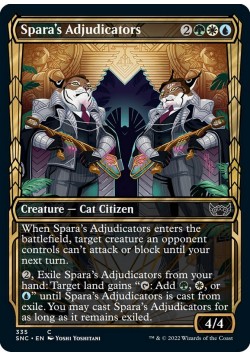 Spara's Adjudicators