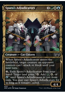 Spara's Adjudicators