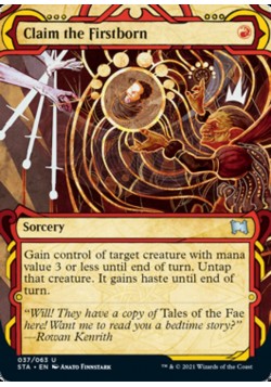 Claim the Firstborn