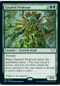 Gnarled Professor