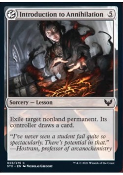 Introduction to Annihilation