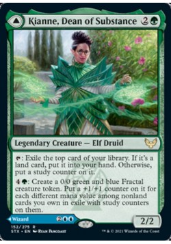 Kianne, Dean of Substance // Imbraham, Dean of Theory