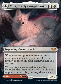 Mila, Crafty Companion // Lukka, Wayward Bonder