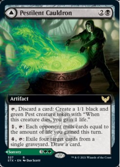 Pestilent Cauldron // Restorative Burst