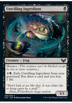 Unwilling Ingredient