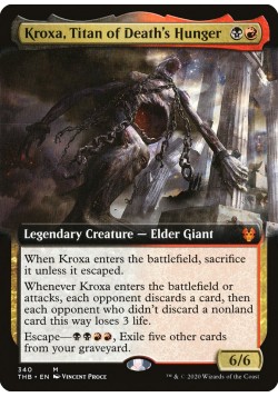 Kroxa, Titan of Death's Hunger