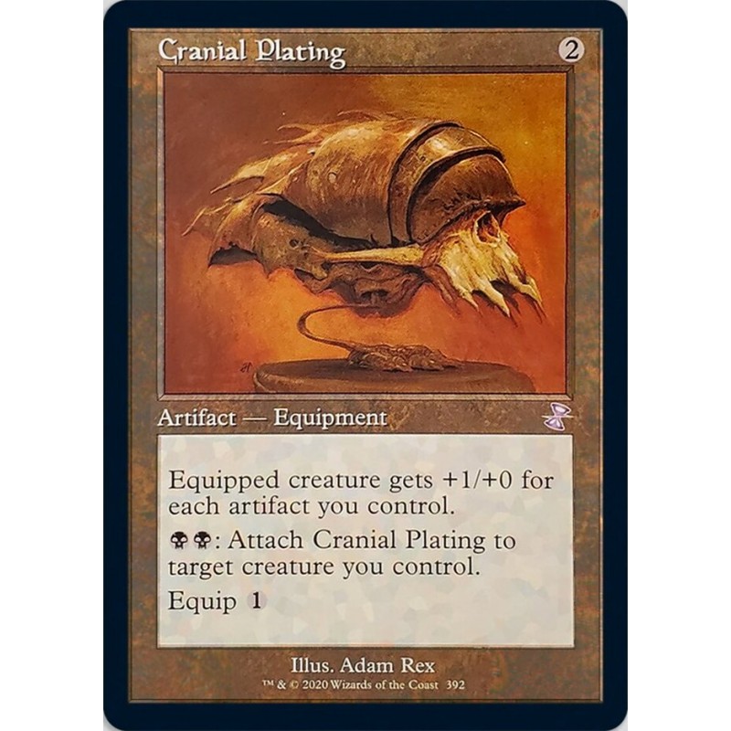 Cranial Plating-392 | MTG | Time Spiral Remastered
