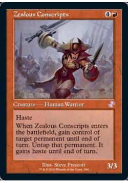 Zealous Conscripts