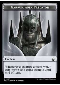 Garruk, Apex Predator Emblem