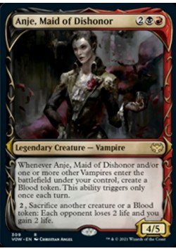 Anje, Maid of Dishonor