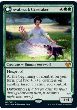 Avabruck Caretaker // Hollowhenge Huntmaster