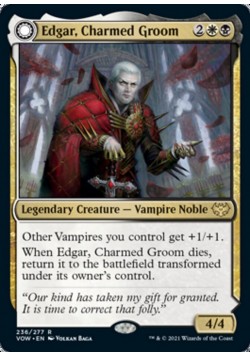 Edgar, Charmed Groom // Edgar Markov's Coffin