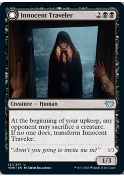 Innocent Traveler // Malicious Invader