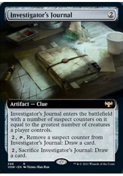 Investigator's Journal
