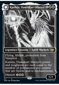 Katilda, Dawnhart Martyr // Katilda's Rising Dawn