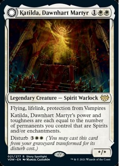 Katilda, Dawnhart Martyr // Katilda's Rising Dawn