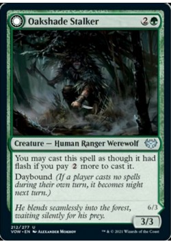 Oakshade Stalker // Moonlit Ambusher