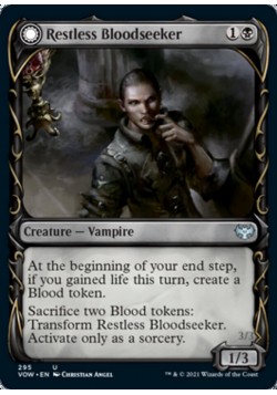 Restless Bloodseeker // Bloodsoaked Reveler