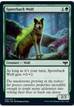 Sporeback Wolf