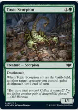 Toxic Scorpion