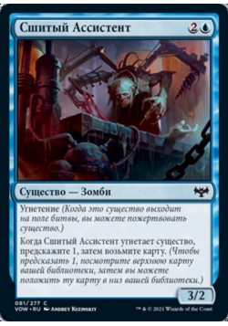 Сшитый Ассистент