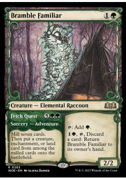 Bramble Familiar // Fetch Quest