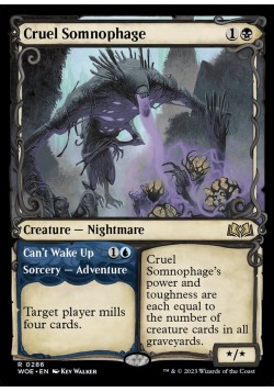 Cruel Somnophage // Can't Wake Up