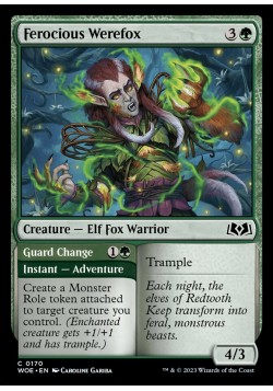Ferocious Werefox // Guard Change
