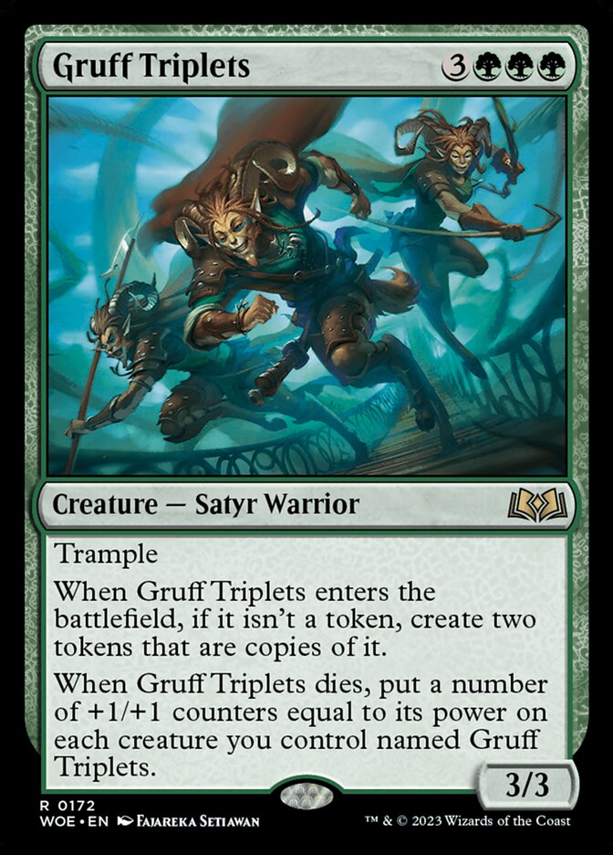 Gruff Triplets - 172 | Wilds of Eldraine | SpellMarket