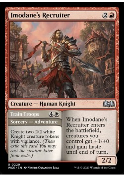 Imodane's Recruiter // Train Troops