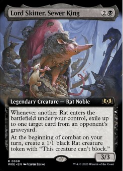 Lord Skitter, Sewer King