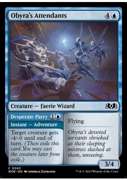 Obyra's Attendants // Desperate Parry