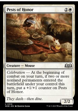 Pests of Honor