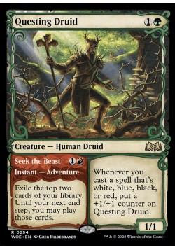 Questing Druid // Seek the Beast
