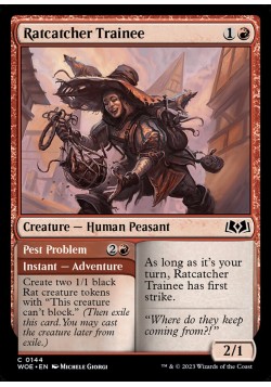 Ratcatcher Trainee // Pest Problem