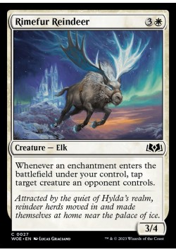 Rimefur Reindeer