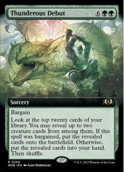 Thunderous Debut
